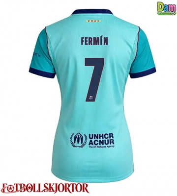 Barcelona Fermin Lopez #7 Tredjetröja Dam 2026-27 Kortärmad